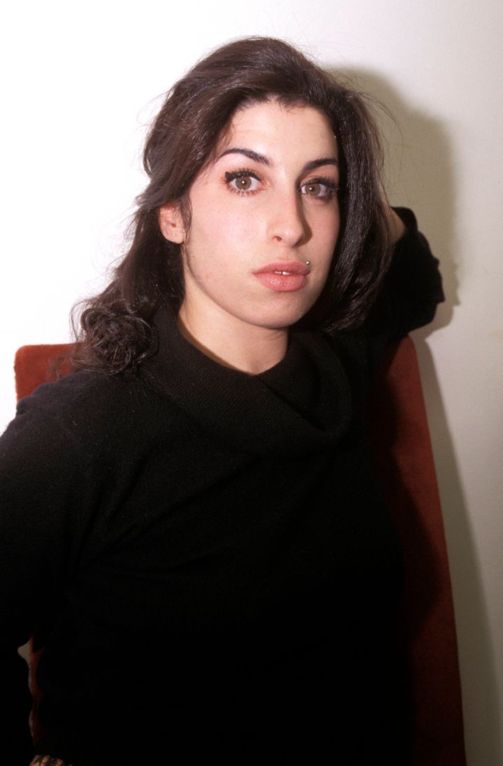 A baby-faced Amy Winehouse in 2003.