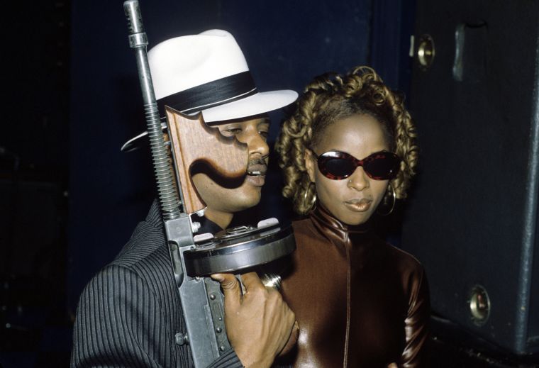 Super Cat and Mary chill backstage at the New York Music Awards in ’92.