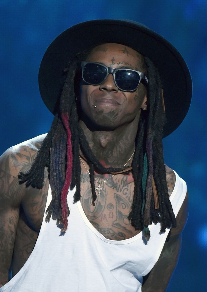 Weezy F. Baby and the F is for face tattoo?