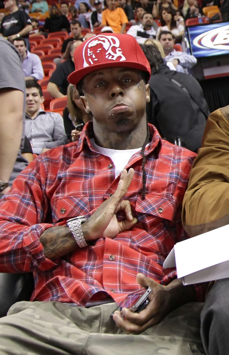 Lil Wayne then in 2010.