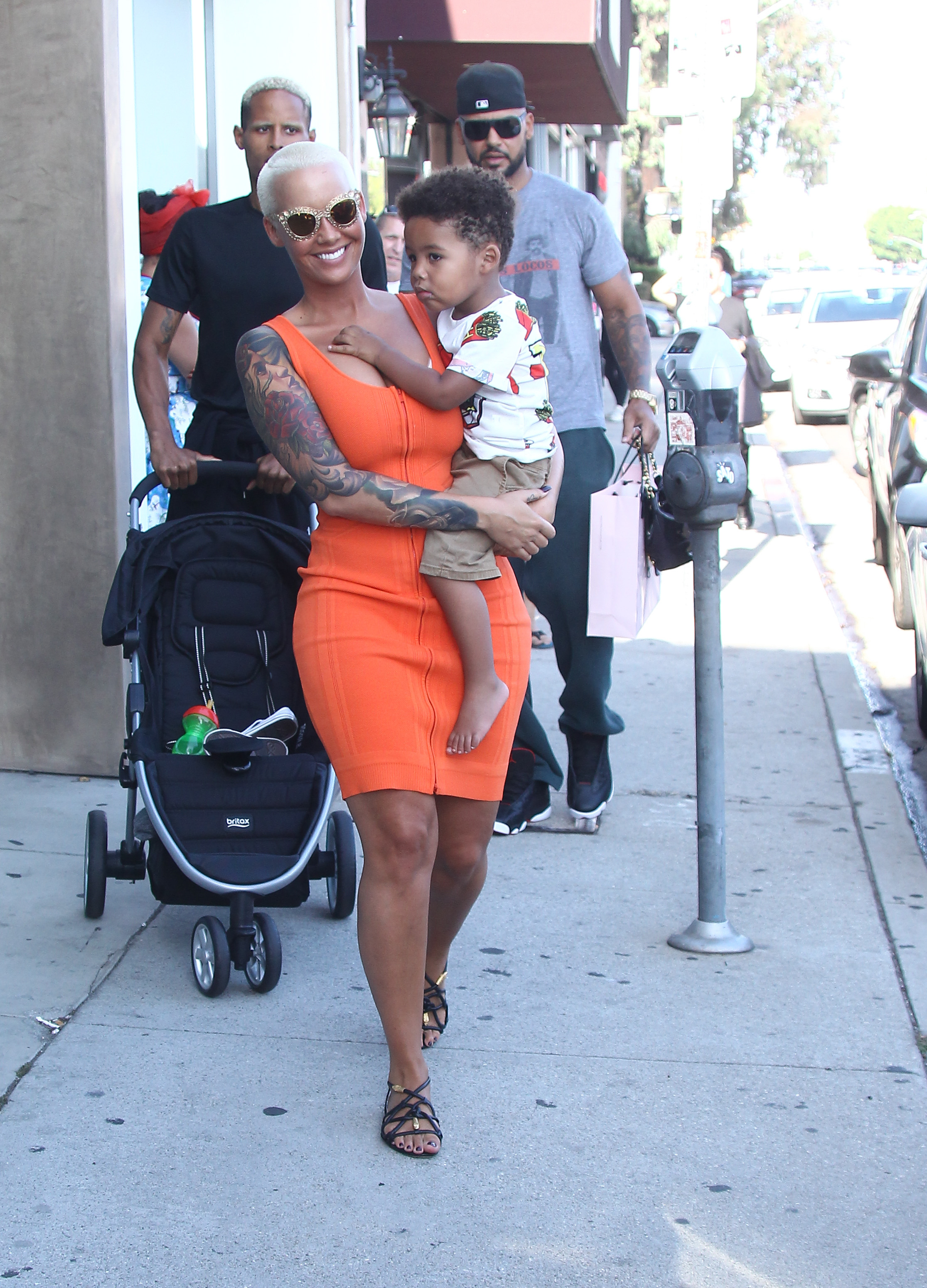 Amber Rose and Sebastian