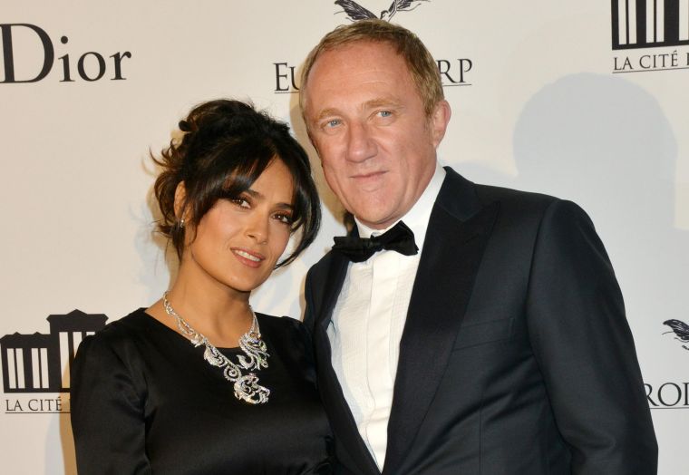 Salma Hayek was 40 years old when she gave birth to her daughter, Valentina Paloma Pinault.