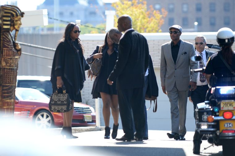 Pat Houston and family gathered for Bobbi Kristina’s funeral.