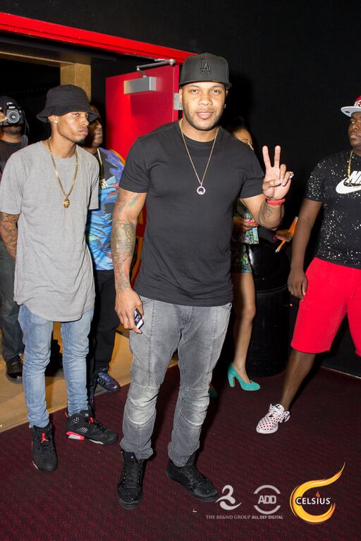 Flo Rida poses for the camera.