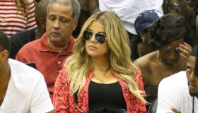Khloe Kardashian attends reported boyfriend James Harden's Drew League basketball game in Compton