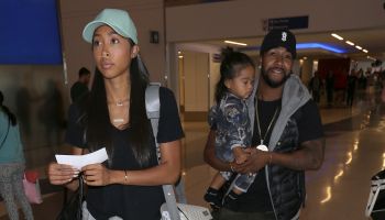 Megaa with parents Omarion and Apryl Jones