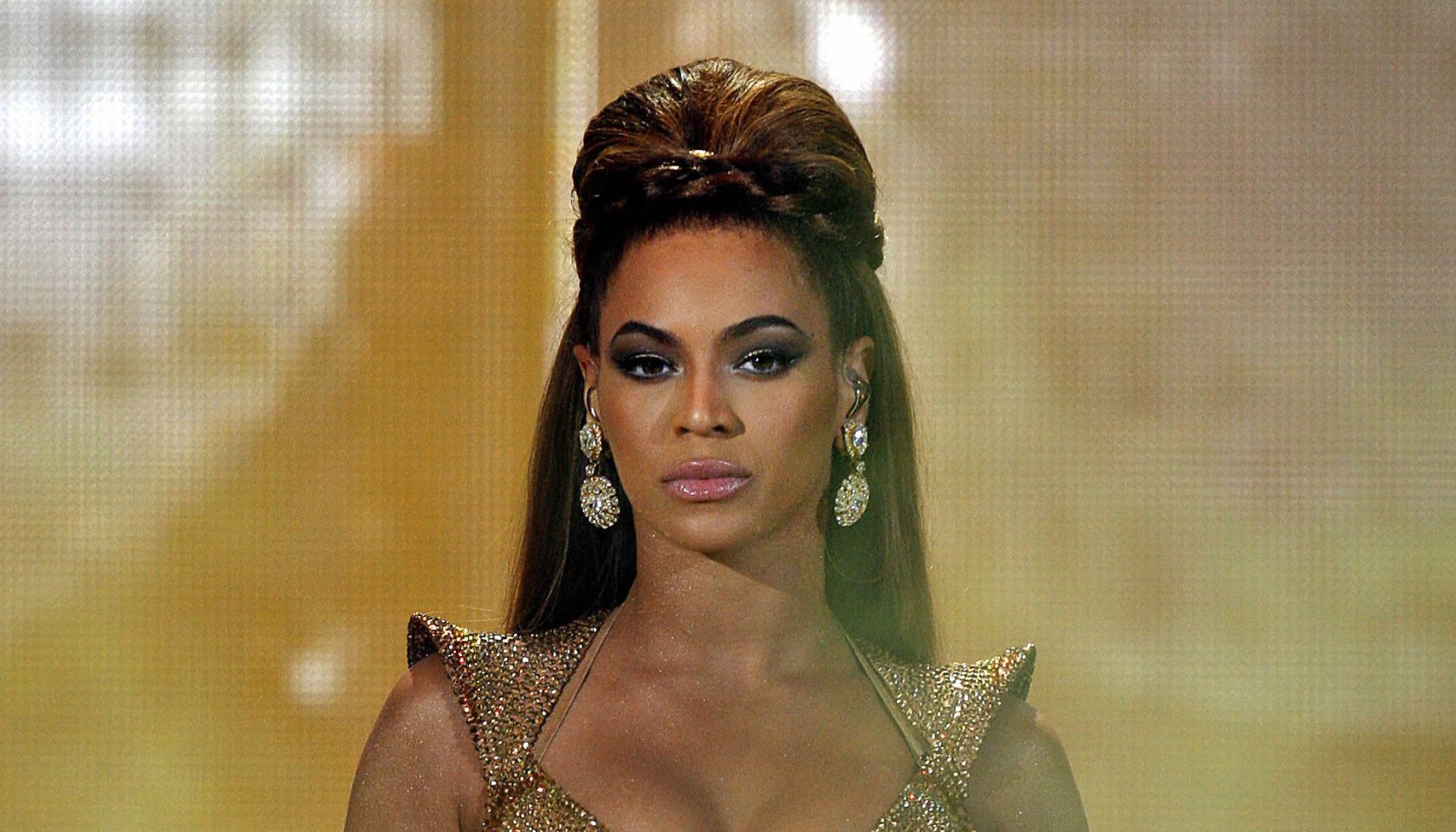 Beyonce performing
