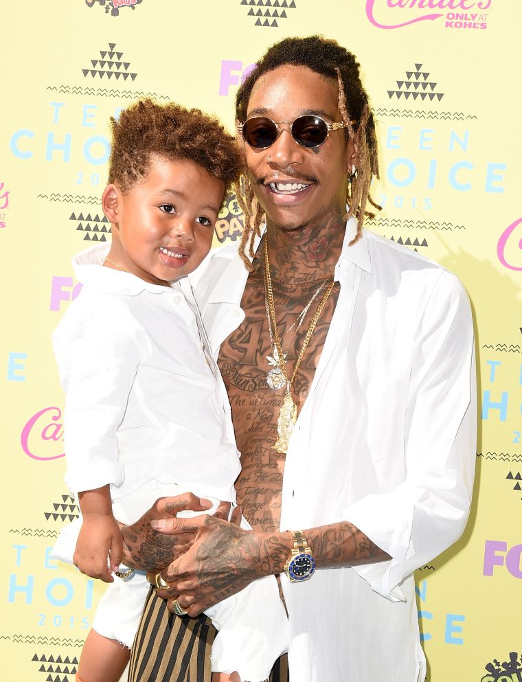 Wiz Khalifa’s adorable son Sebastian made a special appearance.