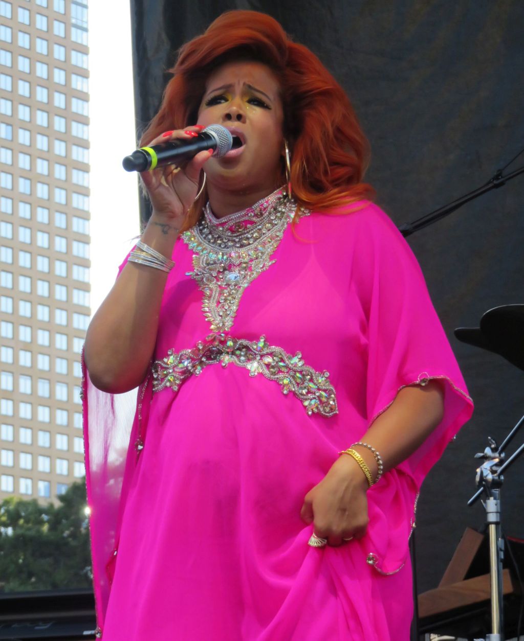 Kelis performs at Afropunk Festival