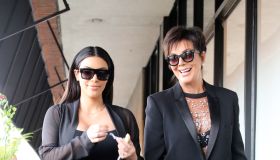 Kim Kardashian and Kris Jenner in L.A.