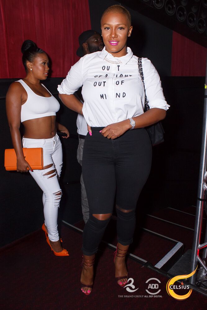 Rapper Nya Lee at All Def Comedy Live.