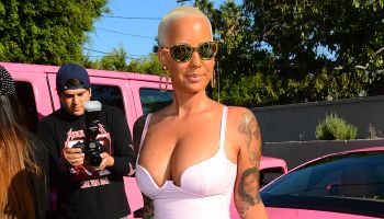 Amber Rose Launches Her Eye Glass Collection The Bash at Kitson