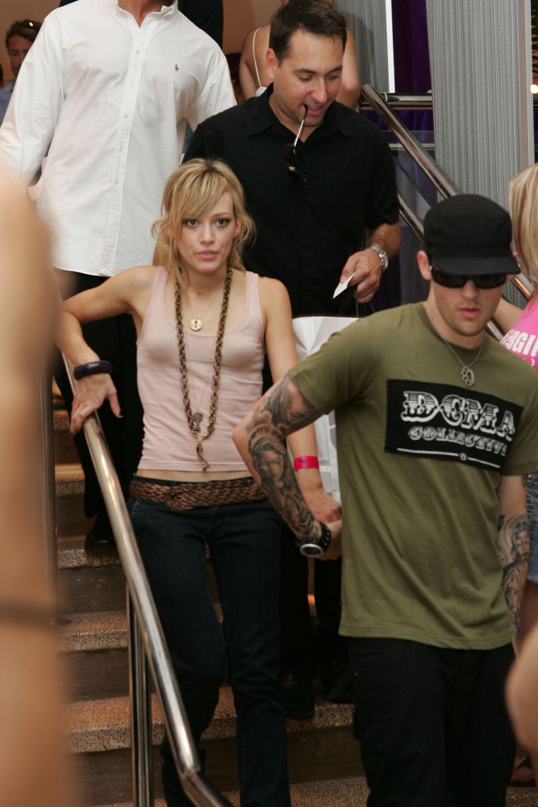Back when Hilary Duff and Joel Madden were an item.