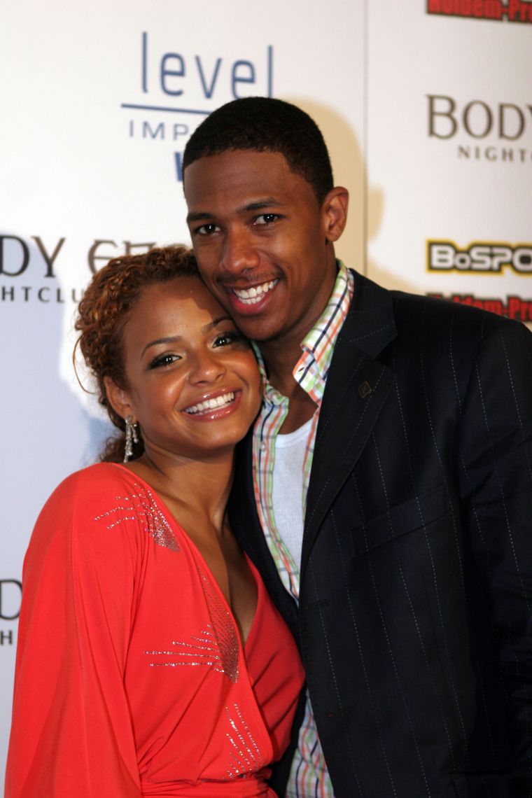 Christina Milian (pre Lil Wayne) and Nick Cannon (pre Mariah, Roc & Roe).