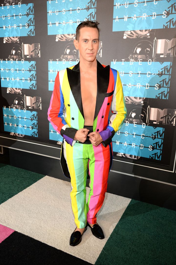 Jeremy Scott kept it vibrant in color. Much like this year’s Moon Man trophy.