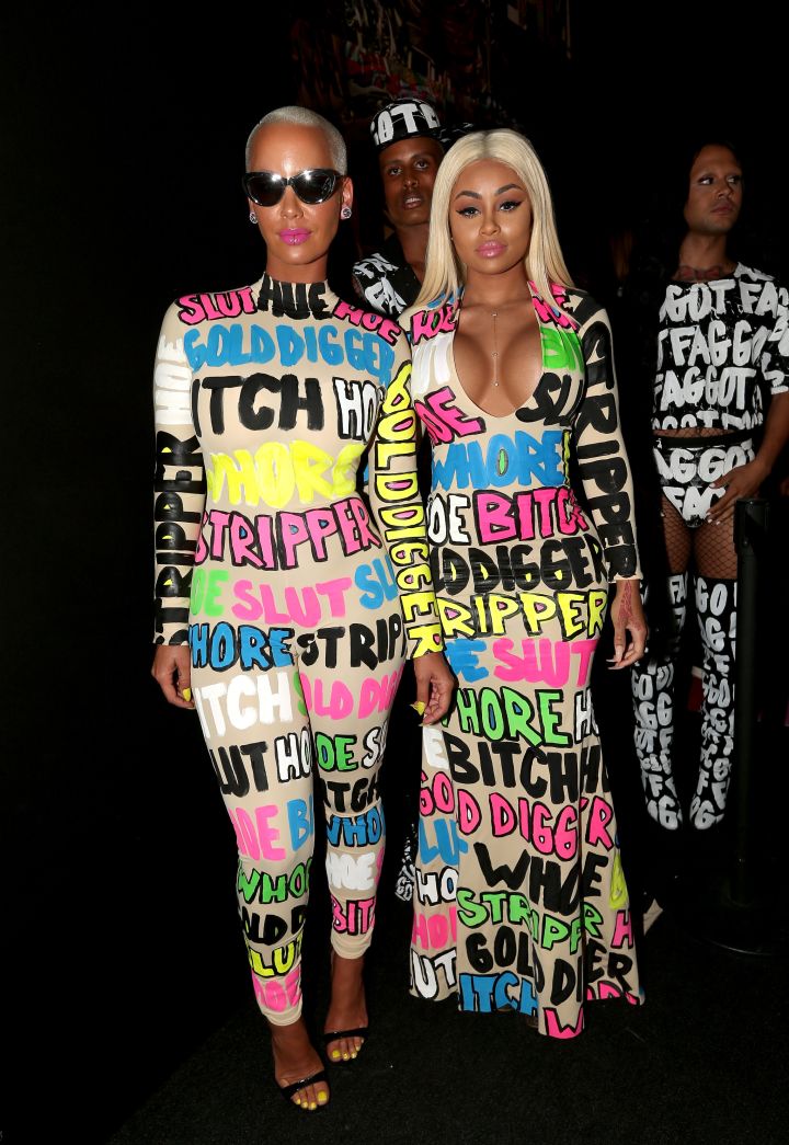 Amber Rose and Blac Chyna continued their BFF escapades in matching outfits.