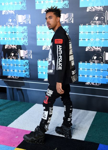 Rocking a jacket that reads, “KKKops are the biggest gang,” clearly Vic Mensa chose to make a statement.