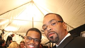 Mack Wilds and Method Man at Red Tails premiere