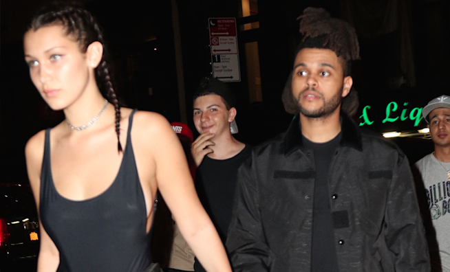 bella hadid and the weeknd