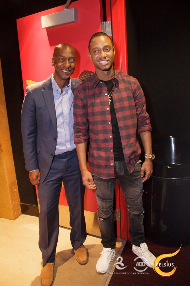 Stephen Hill & Terrence J were all smiles.