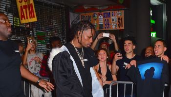 Travis Scott leaves his 3-hour concert with Rihanna