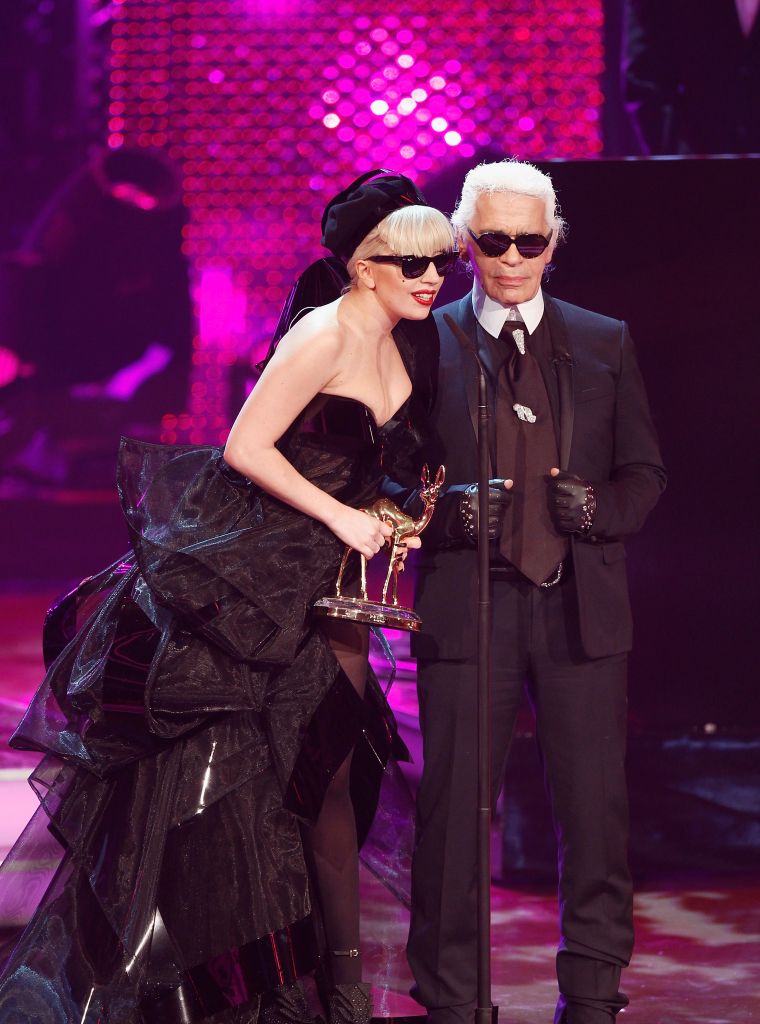 Karl & Gaga are like two peas in a pod.