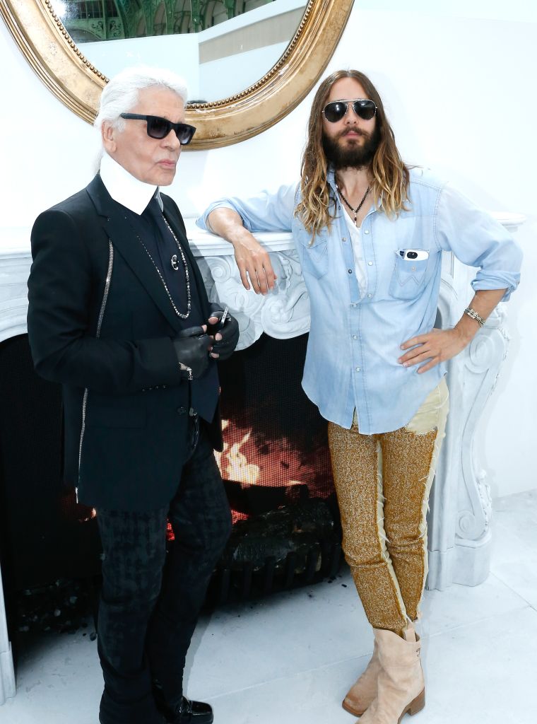 Jared Leto & Karl get along perfectly.