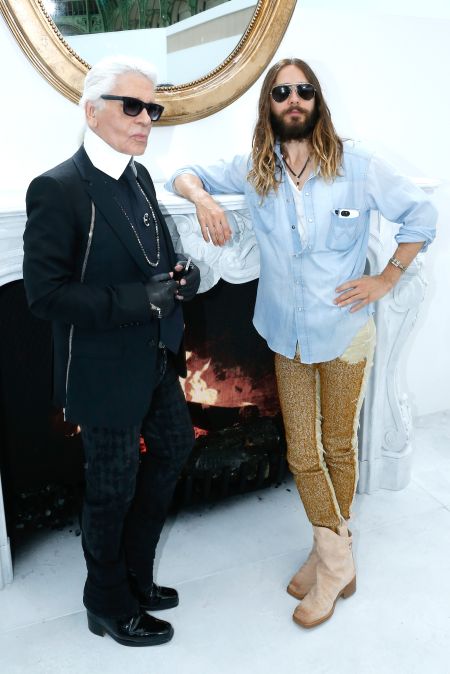 Jared Leto & Karl get along perfectly.