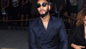 Swizz Beats attends the Givenchy show during Spring 2016 New York Fashion Wee