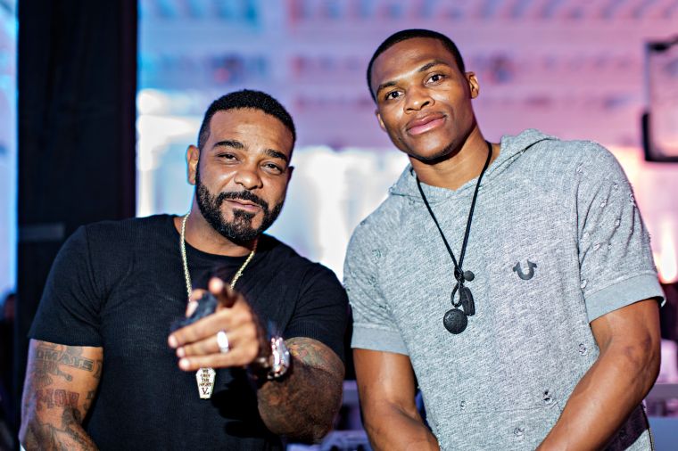 Russell Westbrook & Jim Jones.