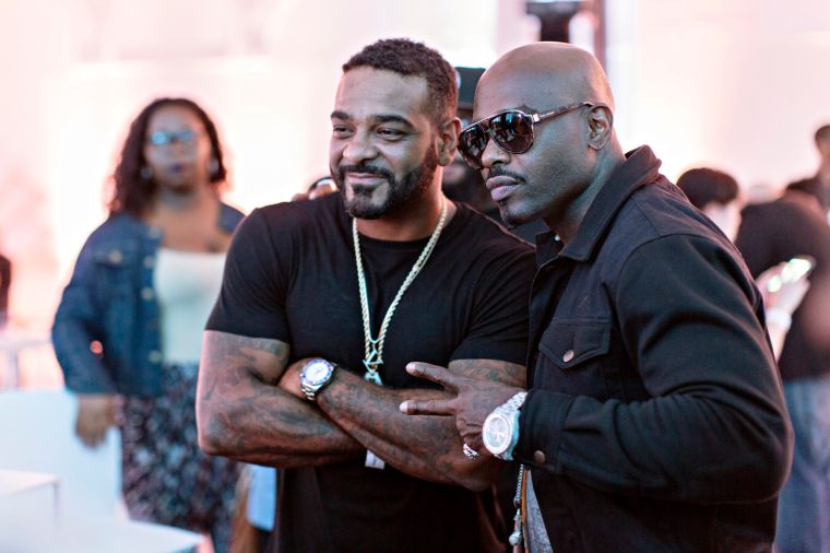 Treach of Naughty By Nature & Jim Jones.