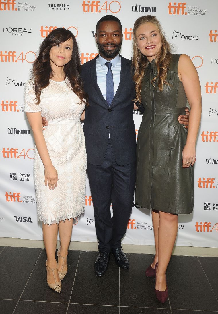 Rosie Perez, David Oyelowo, and Maris Curran hit up the “Five Nights In Maine” Photo Call during the 2015 Toronto International Film Festival held at TIFF Bell Lightbox.