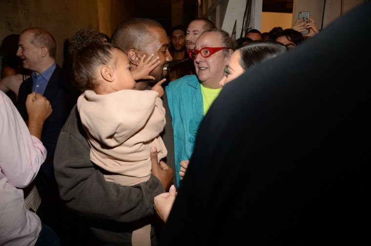 North West loves her some of her daddy, Yeezy.