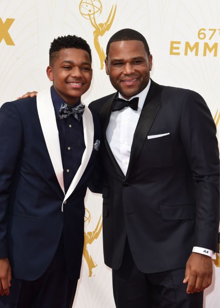 Nathan Anderson and actor Anthony Anderson