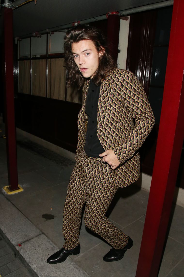 He’s got prettier hair than us.