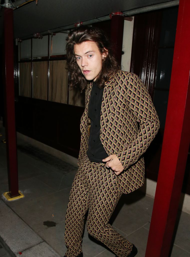 He's got prettier hair than us.