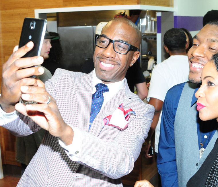 Selfies with JB Smoove.