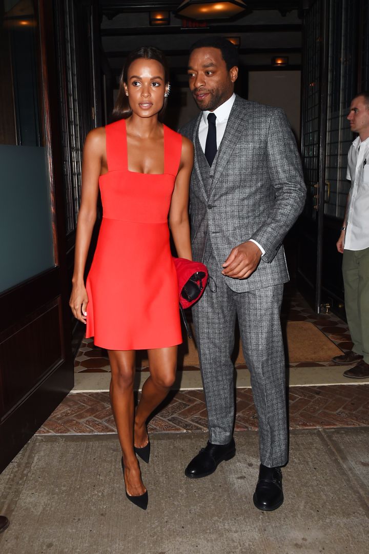 Chiwetel Ejiofor was spotted with his new girlfriend while leaving their hotel in NYC. Isn’t she lovely?