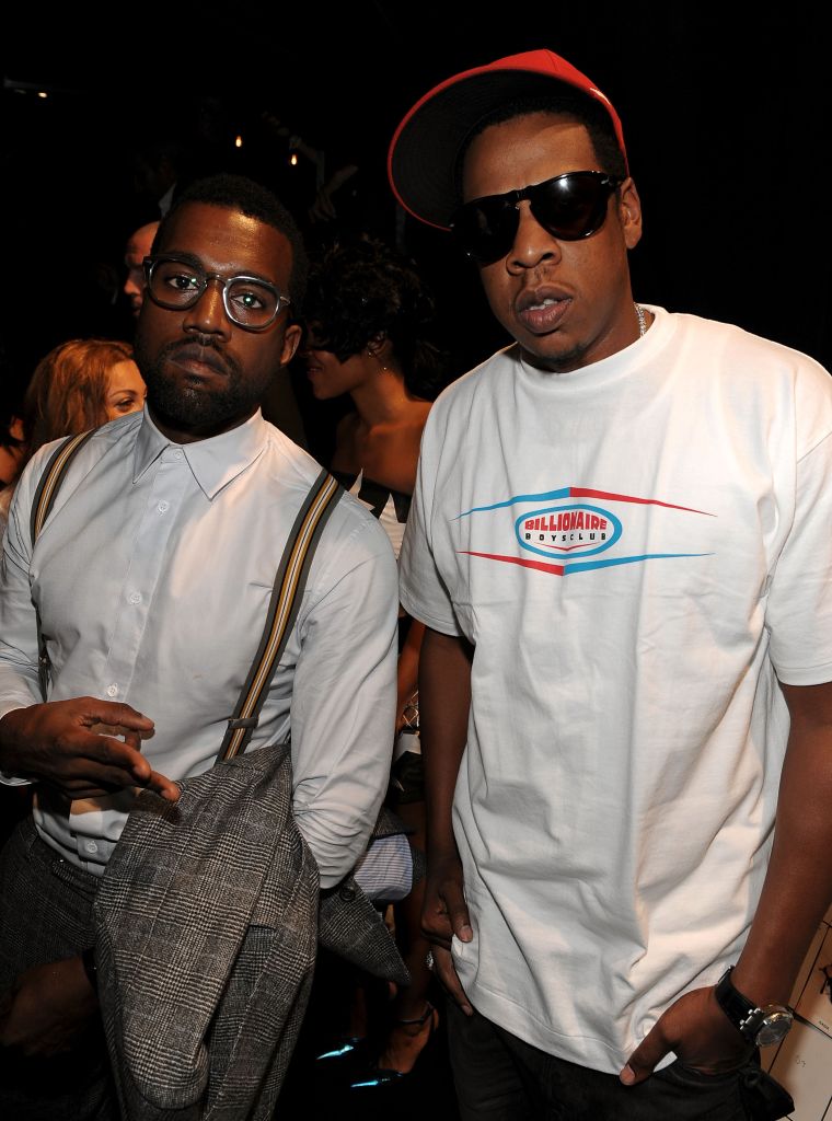 Hov & 'Ye...in suspenders.