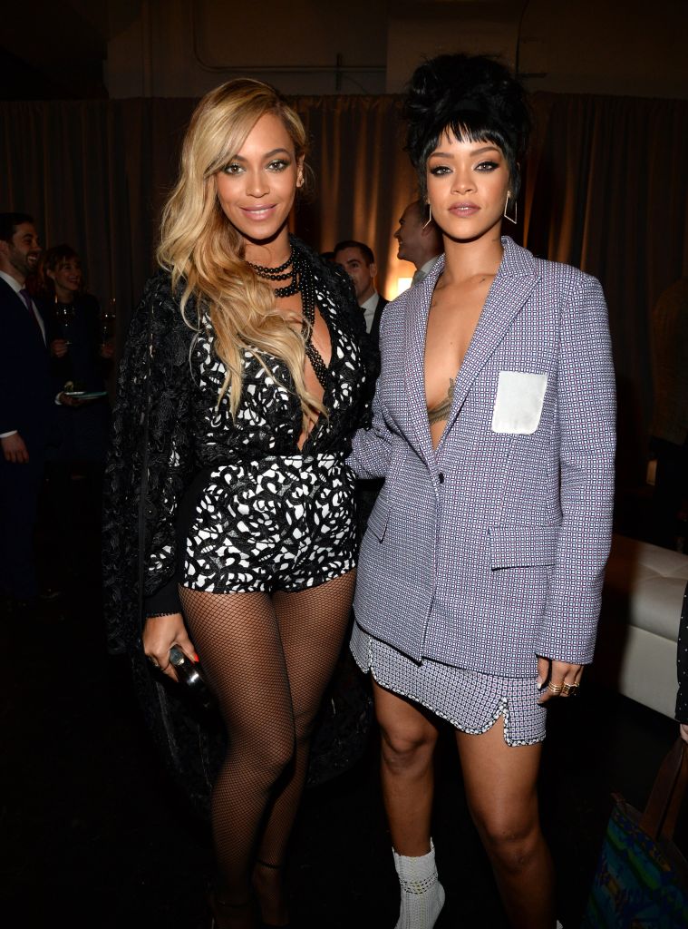 Beyonce shows her fellow TIDAL member Rihanna some love.