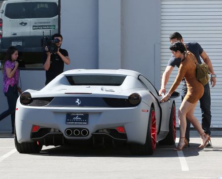 Tyga picked up his bae on her first day of school… We mean, after a day of filming her show on E!