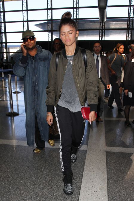Zendaya keeps it so G at LAX. Isn’t that why we love her so much?