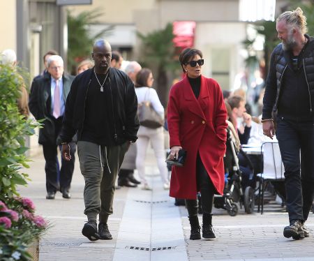 Kris Jenner and boyfriend Corey Gamble ooze true love while out shopping at Hermes in Paris.