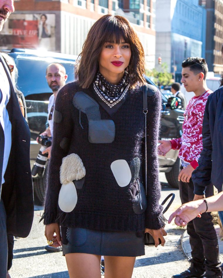 Ciara’s sweater game is next level