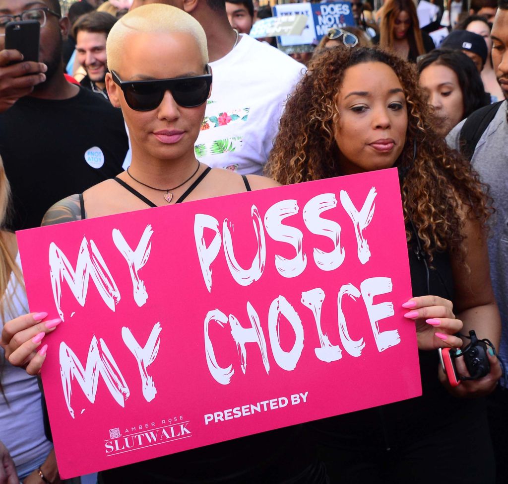 Amber Rose hosts SlutWalk 2015 in Downtown Los Angeles, Ca