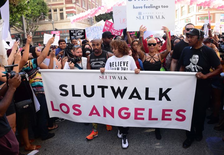 Amber Rose hosts SlutWalk 2015 in Downtown Los Angeles, Ca.
