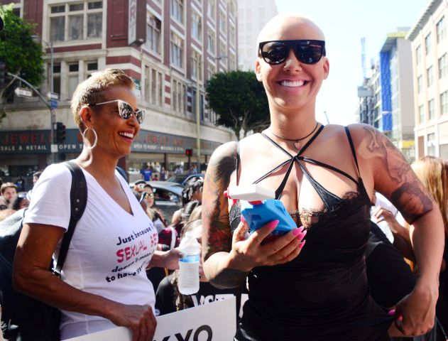 Amber Rose hosts SlutWalk 2015 in Downtown Los Angeles, Ca