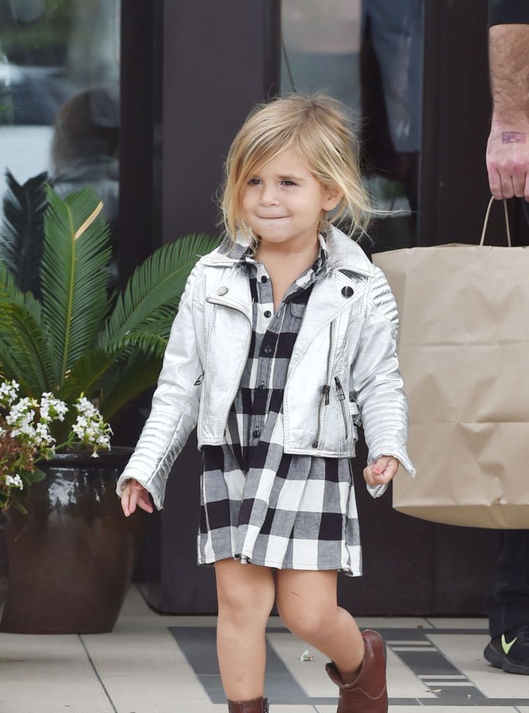 Kourtney Kardashian's daughter Penelope Disick might be runner up in the most stylish celeb baby category.