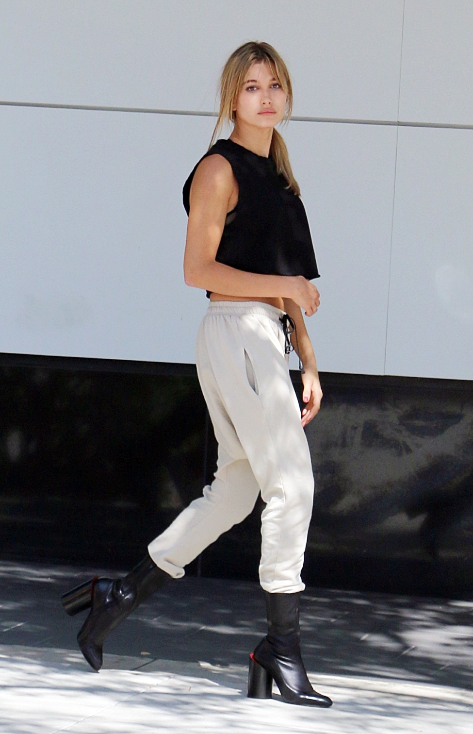 Justin Bieber and Hailey Baldwin in Beverly Hills