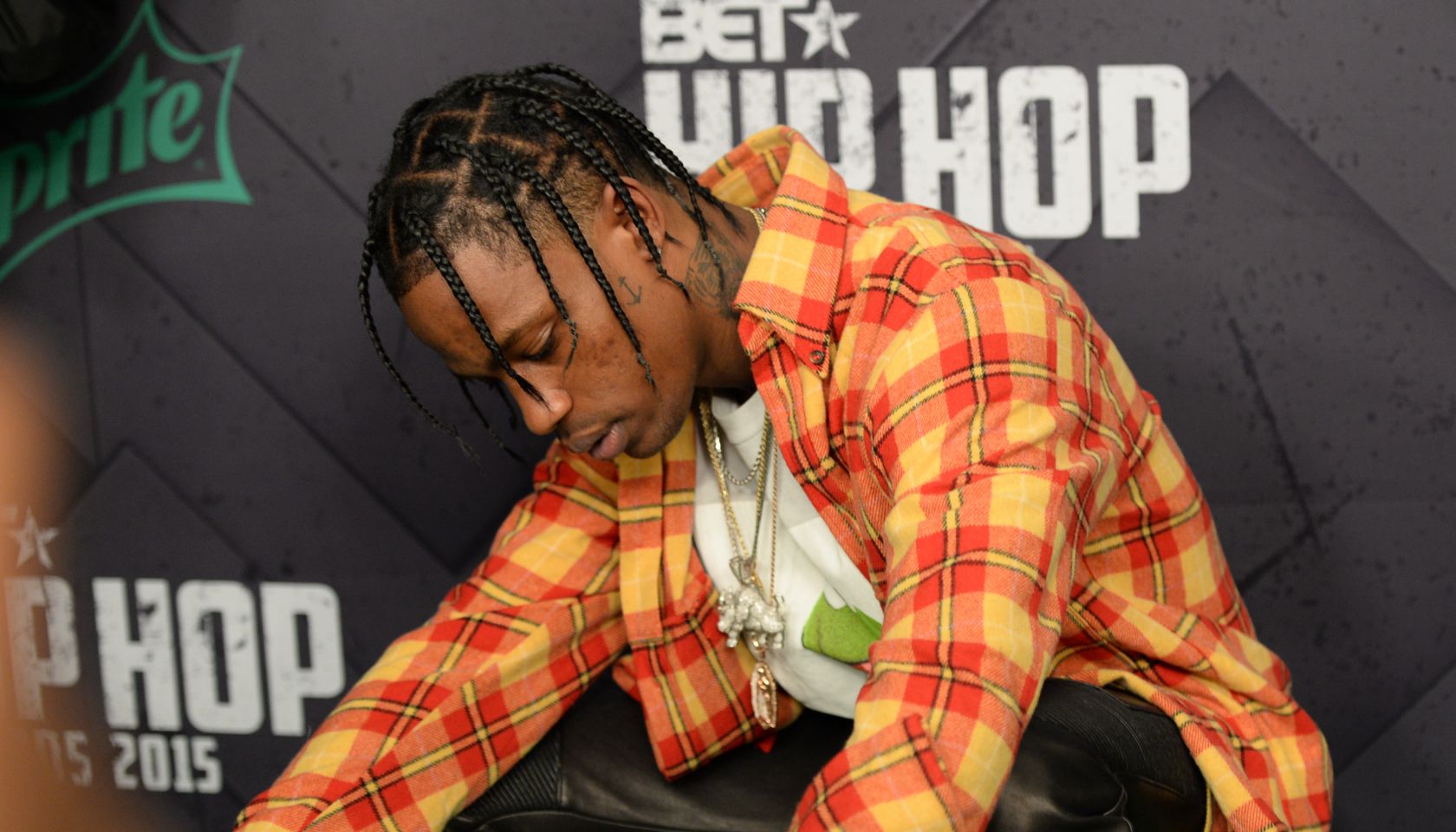 Travis Scott at the 2015 BET Hip-Hop Awards